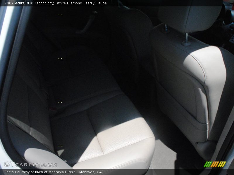 White Diamond Pearl / Taupe 2007 Acura RDX Technology
