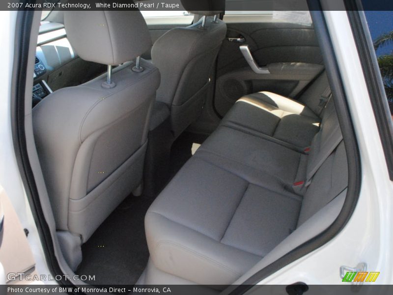 White Diamond Pearl / Taupe 2007 Acura RDX Technology