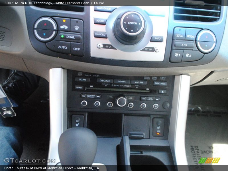 White Diamond Pearl / Taupe 2007 Acura RDX Technology