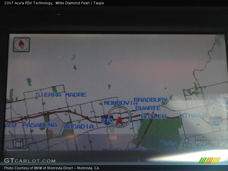 White Diamond Pearl / Taupe 2007 Acura RDX Technology
