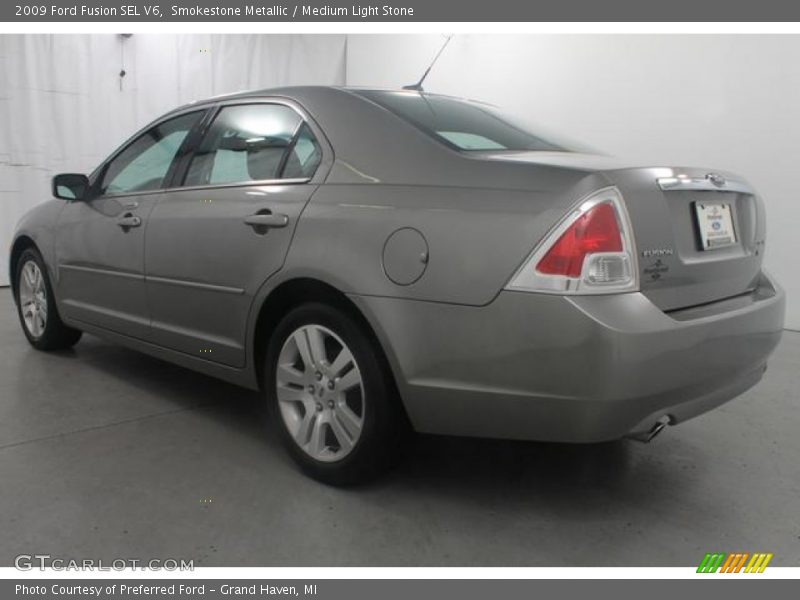 Smokestone Metallic / Medium Light Stone 2009 Ford Fusion SEL V6