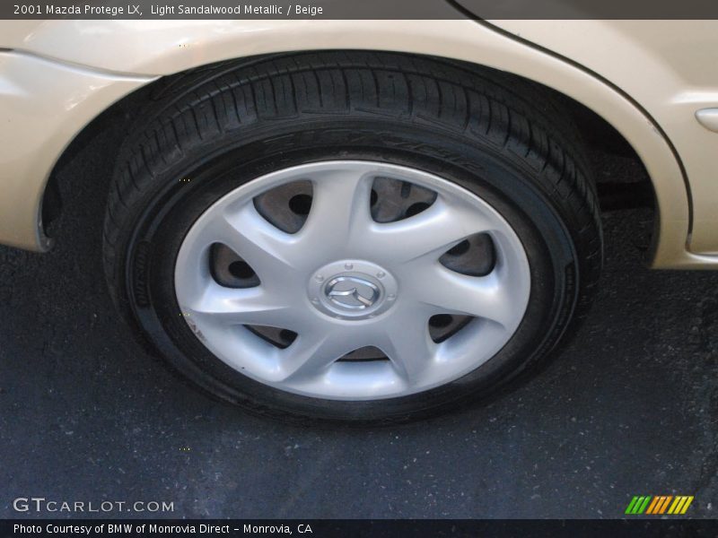 Light Sandalwood Metallic / Beige 2001 Mazda Protege LX