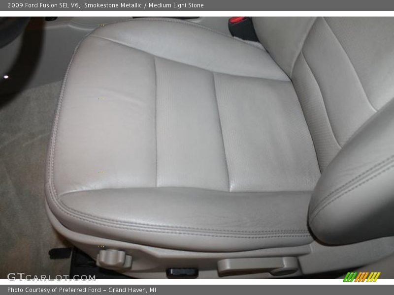 Smokestone Metallic / Medium Light Stone 2009 Ford Fusion SEL V6