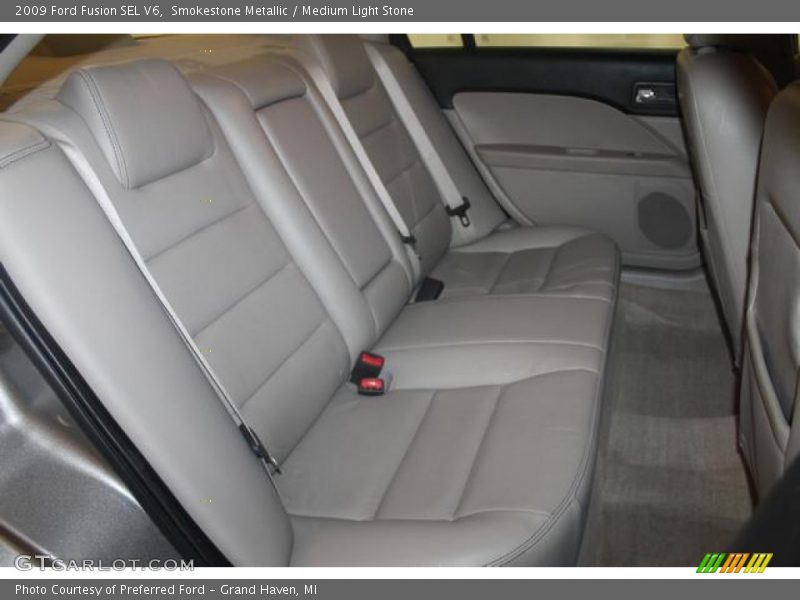 Smokestone Metallic / Medium Light Stone 2009 Ford Fusion SEL V6