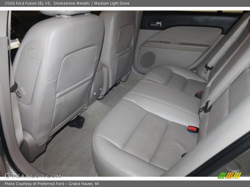 Smokestone Metallic / Medium Light Stone 2009 Ford Fusion SEL V6