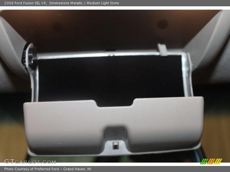 Smokestone Metallic / Medium Light Stone 2009 Ford Fusion SEL V6