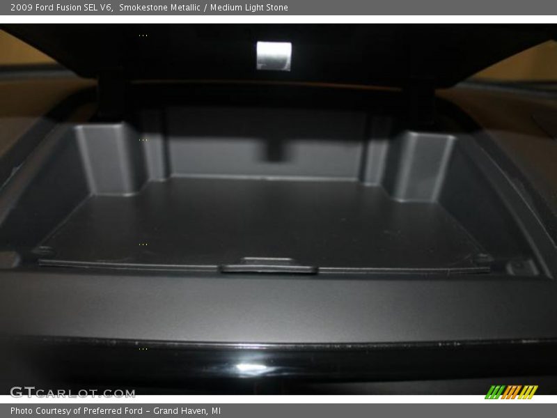 Smokestone Metallic / Medium Light Stone 2009 Ford Fusion SEL V6