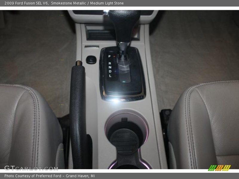 Smokestone Metallic / Medium Light Stone 2009 Ford Fusion SEL V6