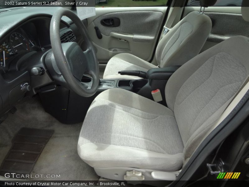 Silver / Gray 2002 Saturn S Series SL2 Sedan