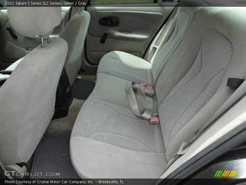 Silver / Gray 2002 Saturn S Series SL2 Sedan