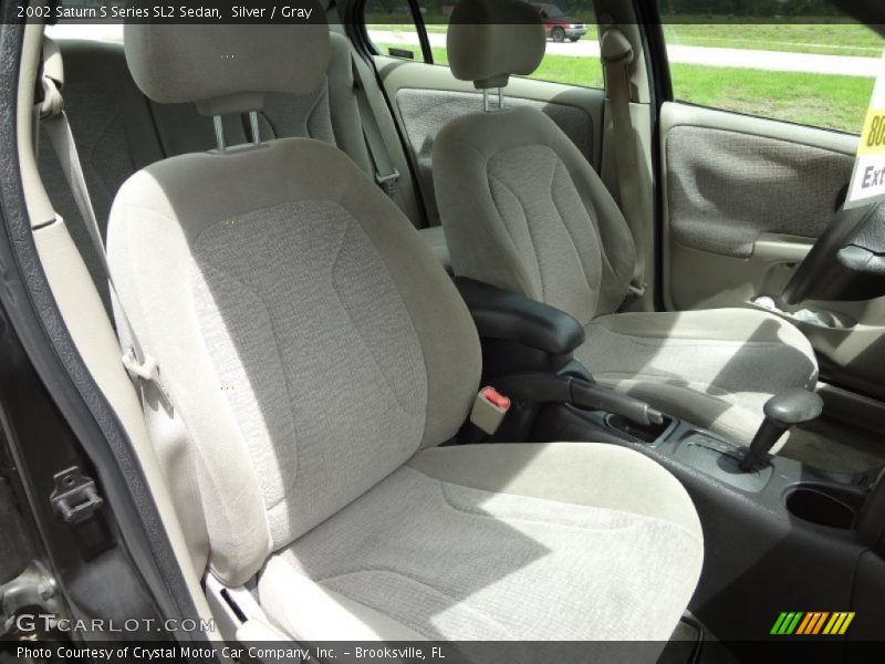 Silver / Gray 2002 Saturn S Series SL2 Sedan