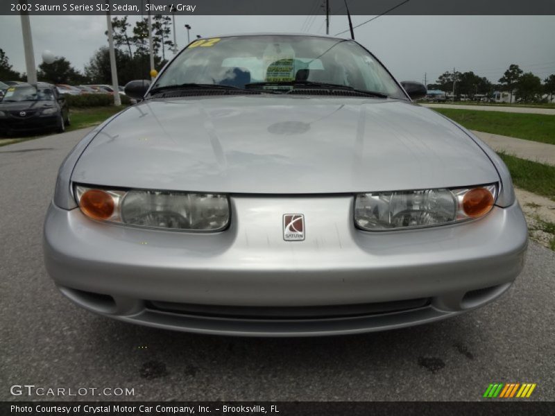 Silver / Gray 2002 Saturn S Series SL2 Sedan