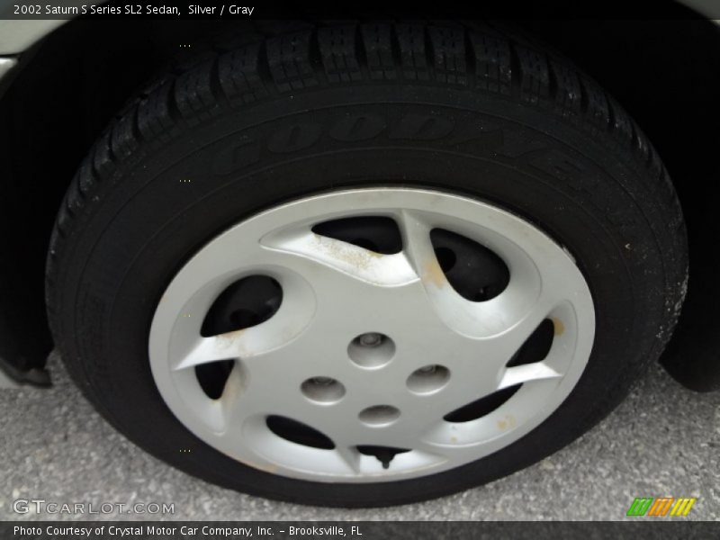 Silver / Gray 2002 Saturn S Series SL2 Sedan