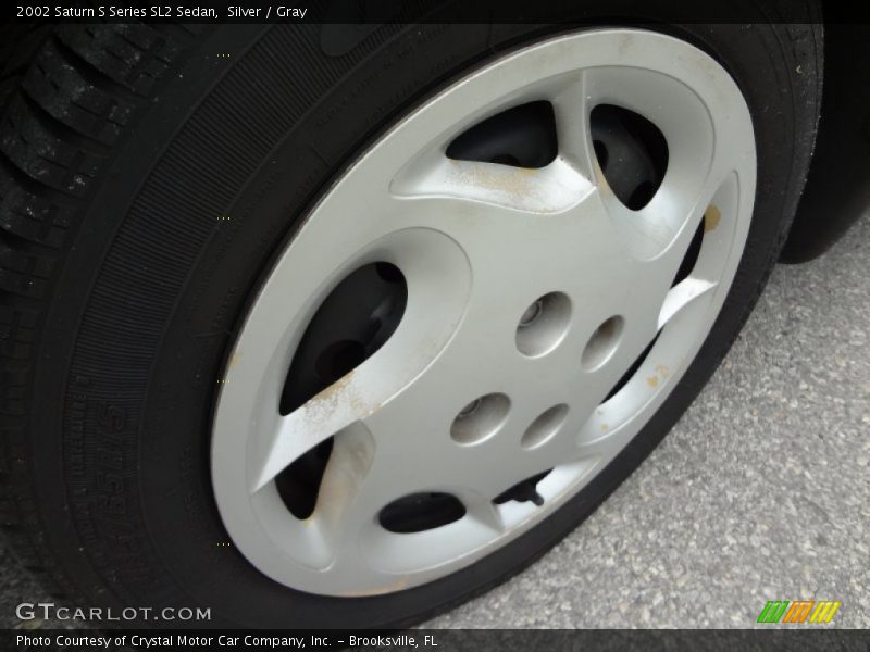 Silver / Gray 2002 Saturn S Series SL2 Sedan