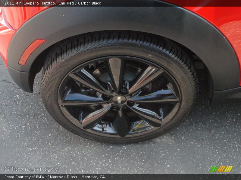Chili Red / Carbon Black 2011 Mini Cooper S Hardtop