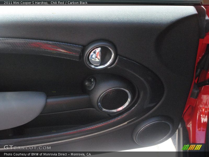 Chili Red / Carbon Black 2011 Mini Cooper S Hardtop