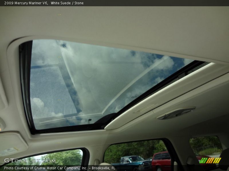 White Suede / Stone 2009 Mercury Mariner V6