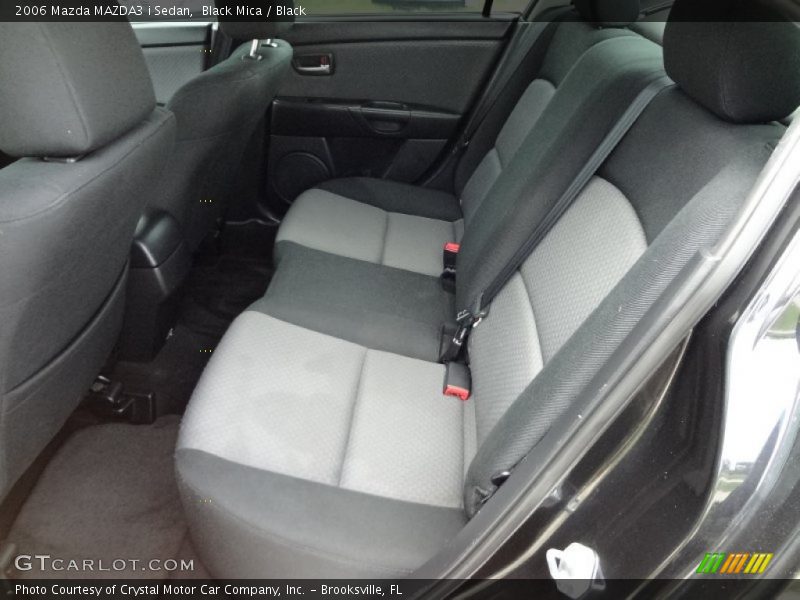 Rear Seat of 2006 MAZDA3 i Sedan