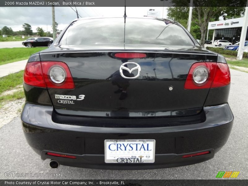 Black Mica / Black 2006 Mazda MAZDA3 i Sedan