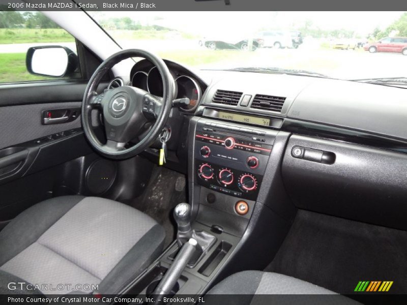 Black Mica / Black 2006 Mazda MAZDA3 i Sedan