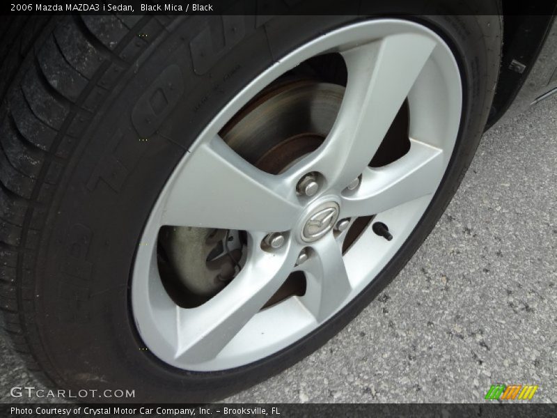 Black Mica / Black 2006 Mazda MAZDA3 i Sedan