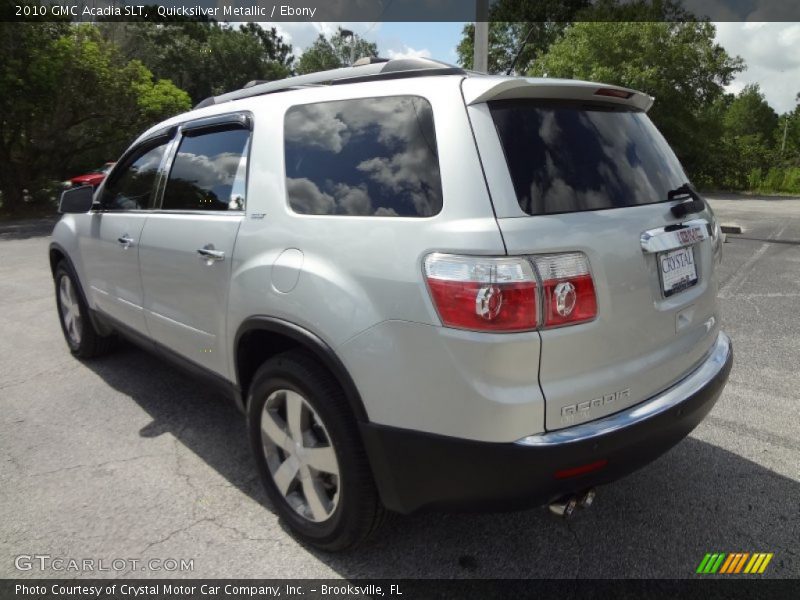 Quicksilver Metallic / Ebony 2010 GMC Acadia SLT