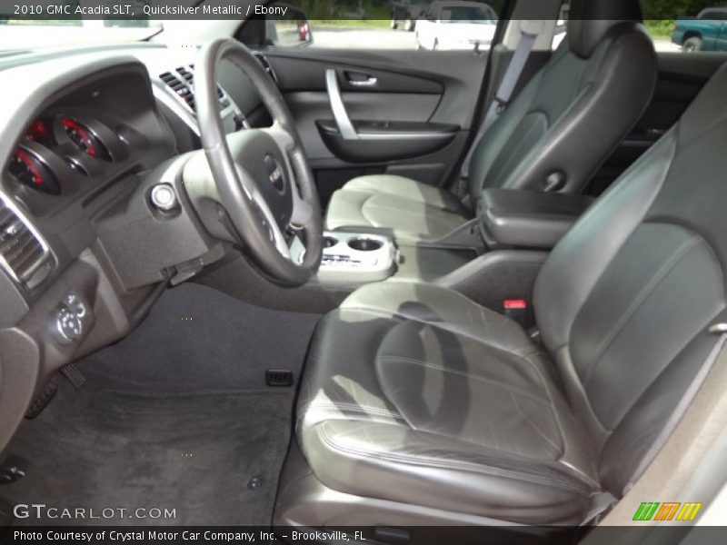 Quicksilver Metallic / Ebony 2010 GMC Acadia SLT
