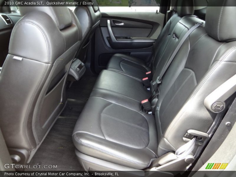 Quicksilver Metallic / Ebony 2010 GMC Acadia SLT