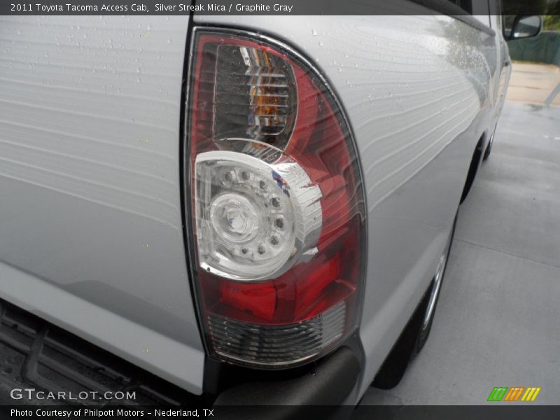 Silver Streak Mica / Graphite Gray 2011 Toyota Tacoma Access Cab