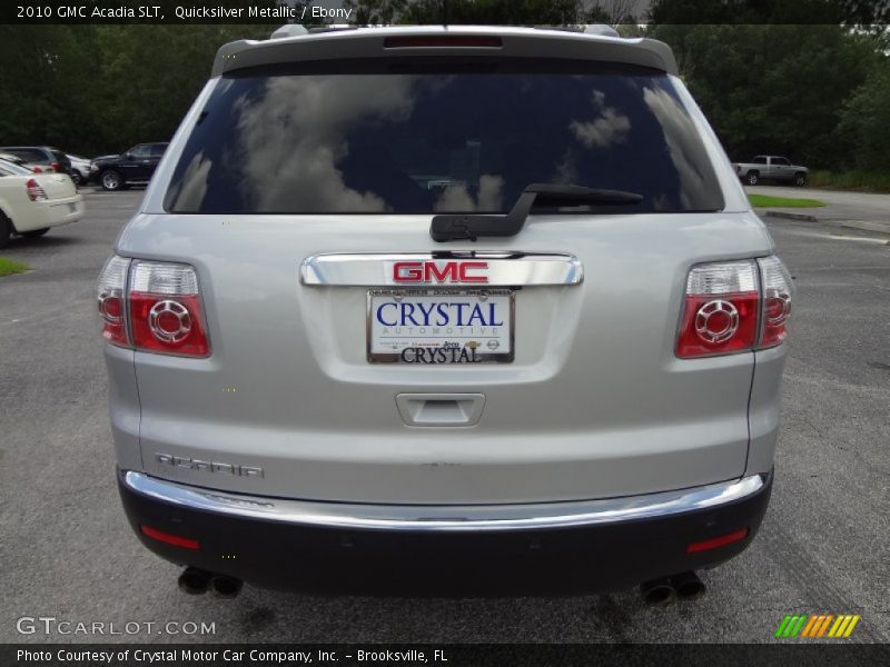 Quicksilver Metallic / Ebony 2010 GMC Acadia SLT