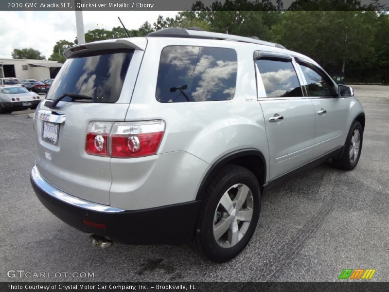 Quicksilver Metallic / Ebony 2010 GMC Acadia SLT