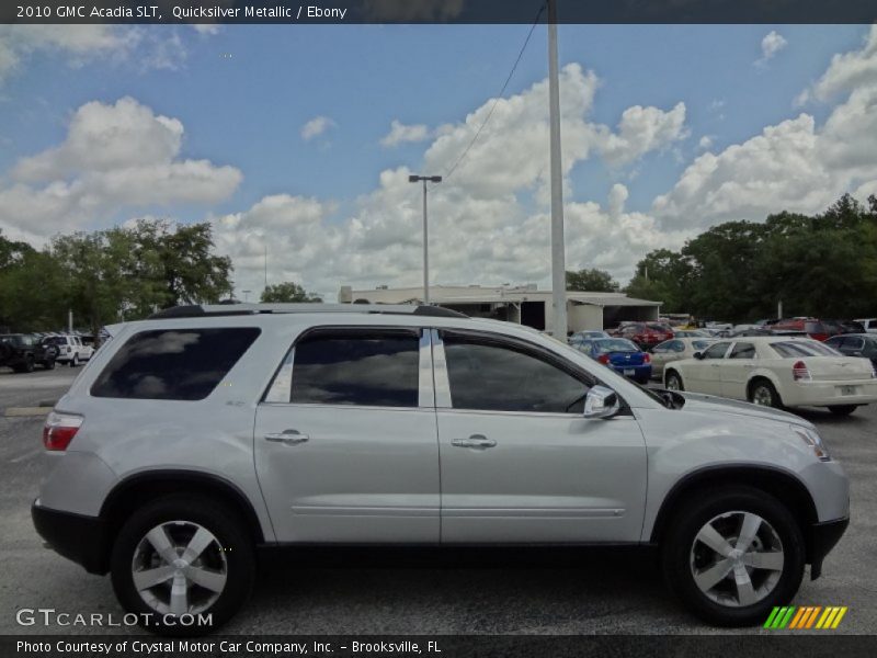 Quicksilver Metallic / Ebony 2010 GMC Acadia SLT