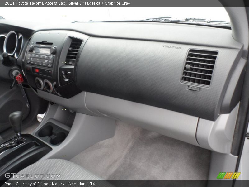 Silver Streak Mica / Graphite Gray 2011 Toyota Tacoma Access Cab