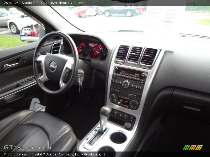 Quicksilver Metallic / Ebony 2010 GMC Acadia SLT
