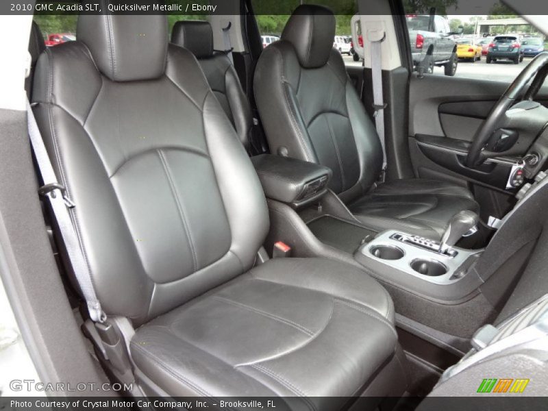 Quicksilver Metallic / Ebony 2010 GMC Acadia SLT