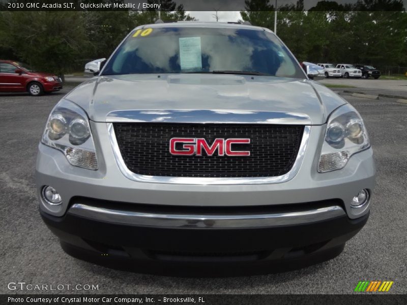 Quicksilver Metallic / Ebony 2010 GMC Acadia SLT