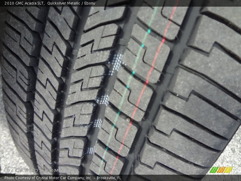 Quicksilver Metallic / Ebony 2010 GMC Acadia SLT