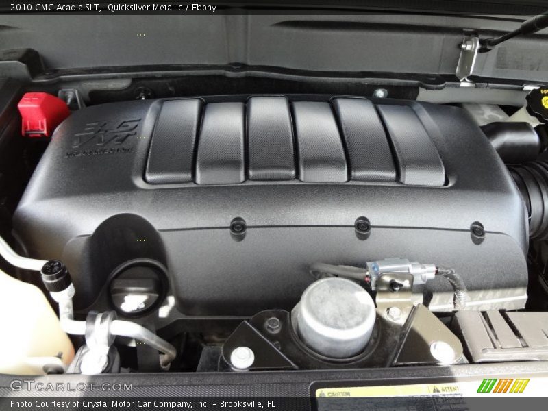 Quicksilver Metallic / Ebony 2010 GMC Acadia SLT