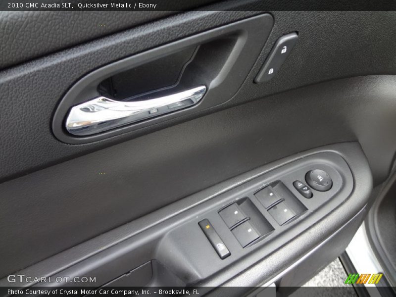 Quicksilver Metallic / Ebony 2010 GMC Acadia SLT