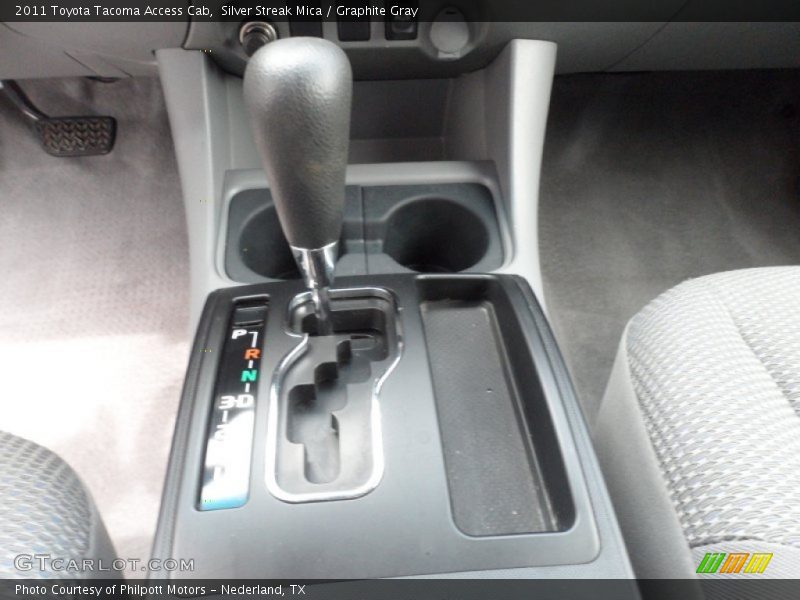 Silver Streak Mica / Graphite Gray 2011 Toyota Tacoma Access Cab