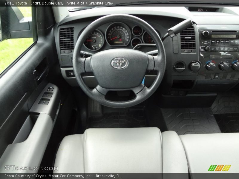 Pyrite Mica / Graphite Gray 2011 Toyota Tundra Double Cab