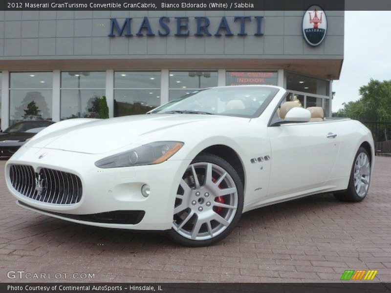 Front 3/4 View of 2012 GranTurismo Convertible GranCabrio