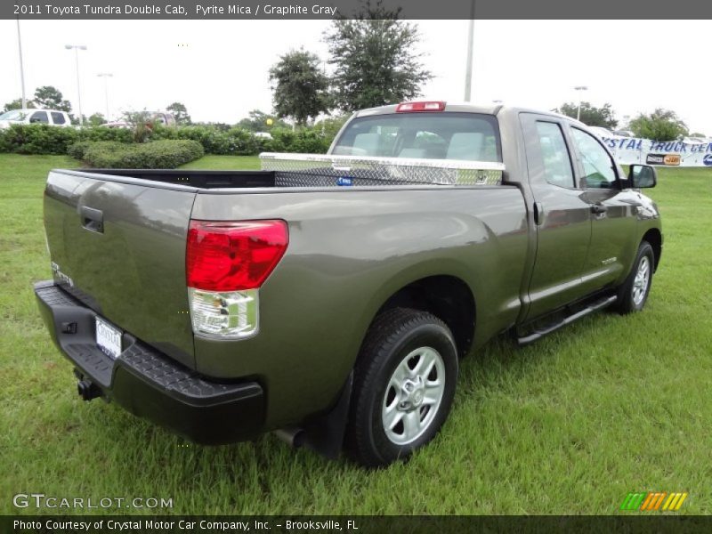 Pyrite Mica / Graphite Gray 2011 Toyota Tundra Double Cab