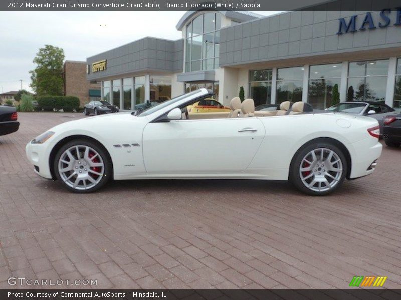  2012 GranTurismo Convertible GranCabrio Bianco Eldorado (White)