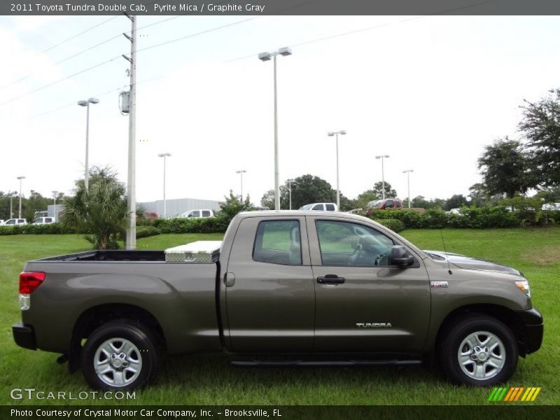 Pyrite Mica / Graphite Gray 2011 Toyota Tundra Double Cab