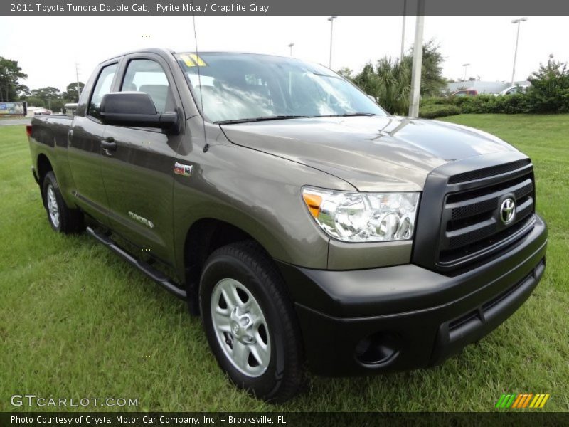 Pyrite Mica / Graphite Gray 2011 Toyota Tundra Double Cab