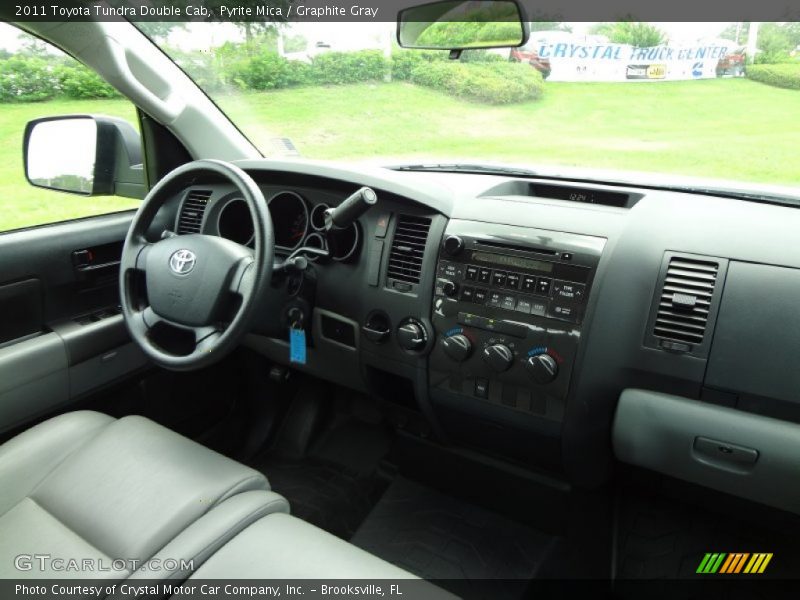 Pyrite Mica / Graphite Gray 2011 Toyota Tundra Double Cab