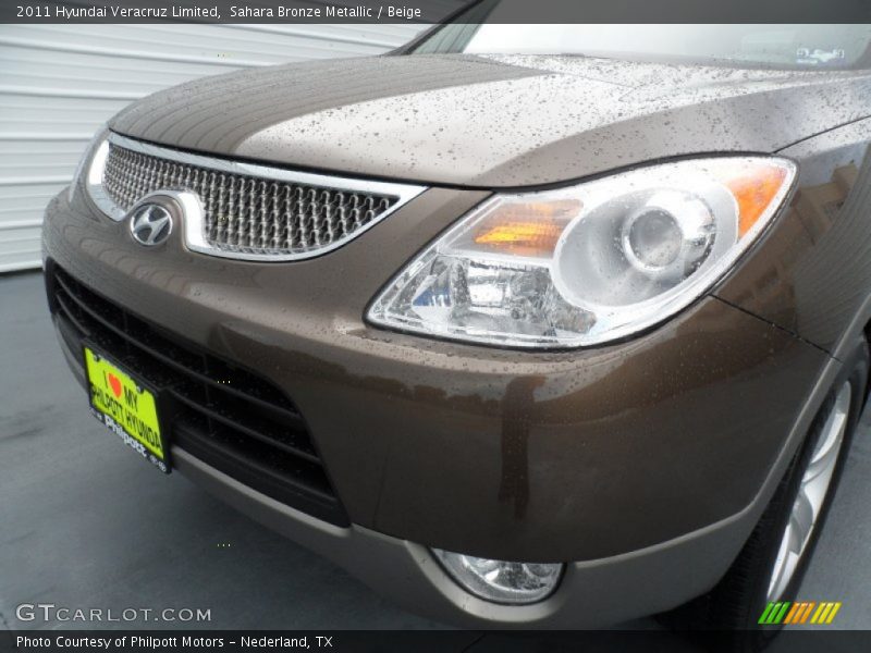 Sahara Bronze Metallic / Beige 2011 Hyundai Veracruz Limited