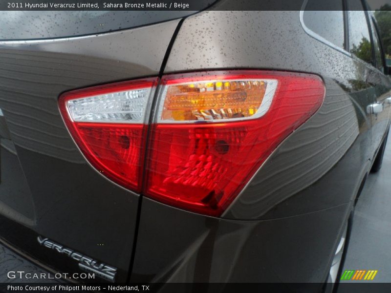 Sahara Bronze Metallic / Beige 2011 Hyundai Veracruz Limited