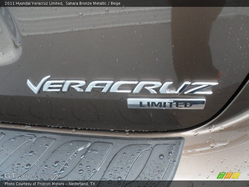 Sahara Bronze Metallic / Beige 2011 Hyundai Veracruz Limited